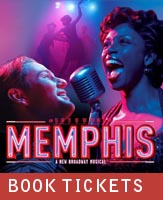 Buy tickets for Memphis - The Musical at Ziff Opera House