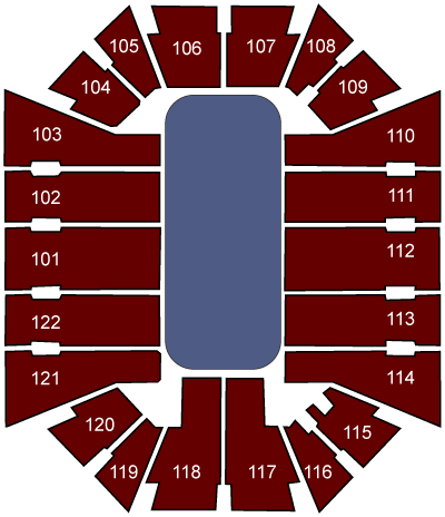 hurricanes seating chart chapman stadium seating chart
