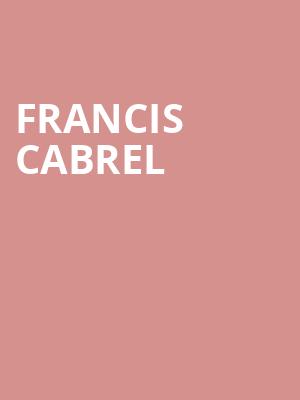 Francis Cabrel, Knight Concert Hall, Miami